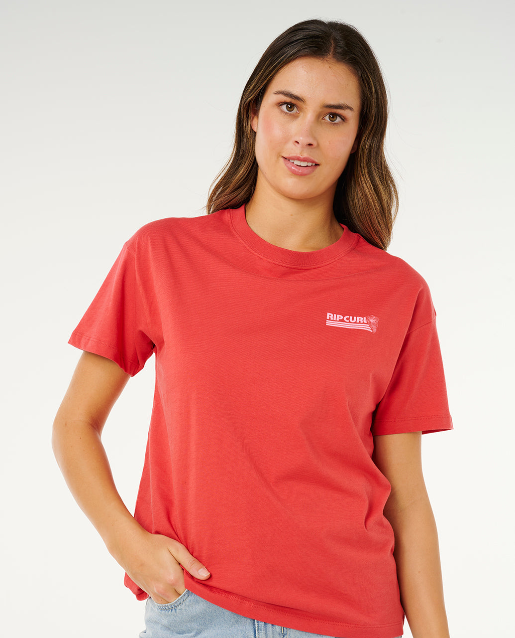 Rip Curl Women Ocean Break Relaxed Tee 0MGWTE