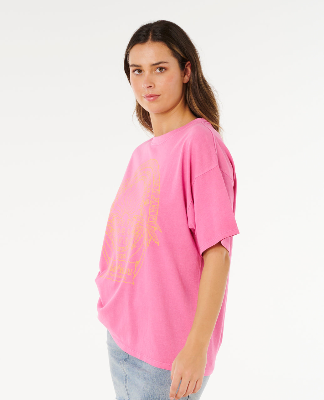 Rip Curl Women Hotel Malibu Heritage Tee 0MSWTE