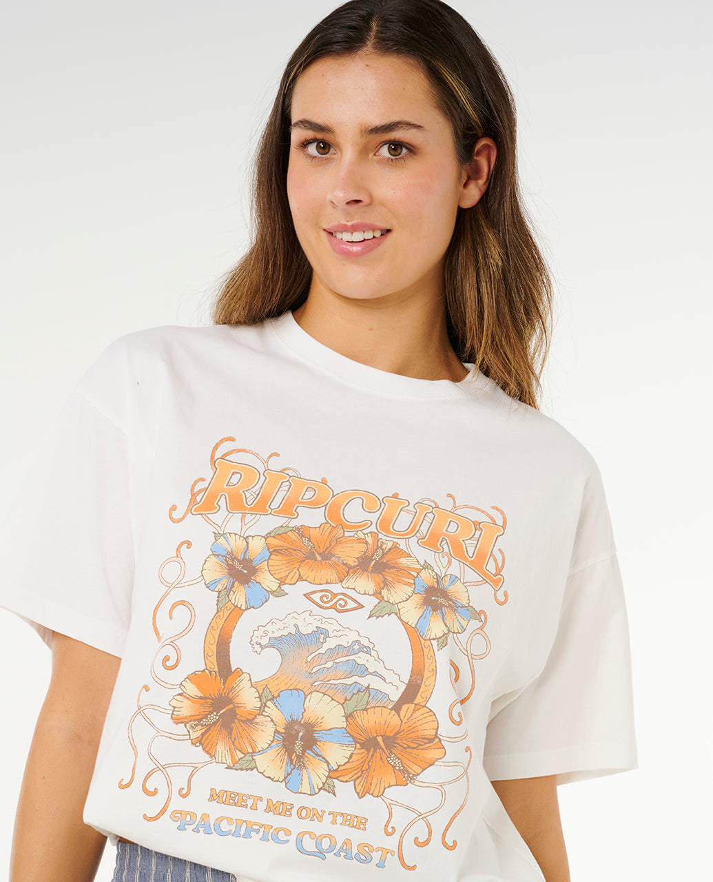 Rip Curl Women Pacific Coast Heritage Tee 0N4WTE