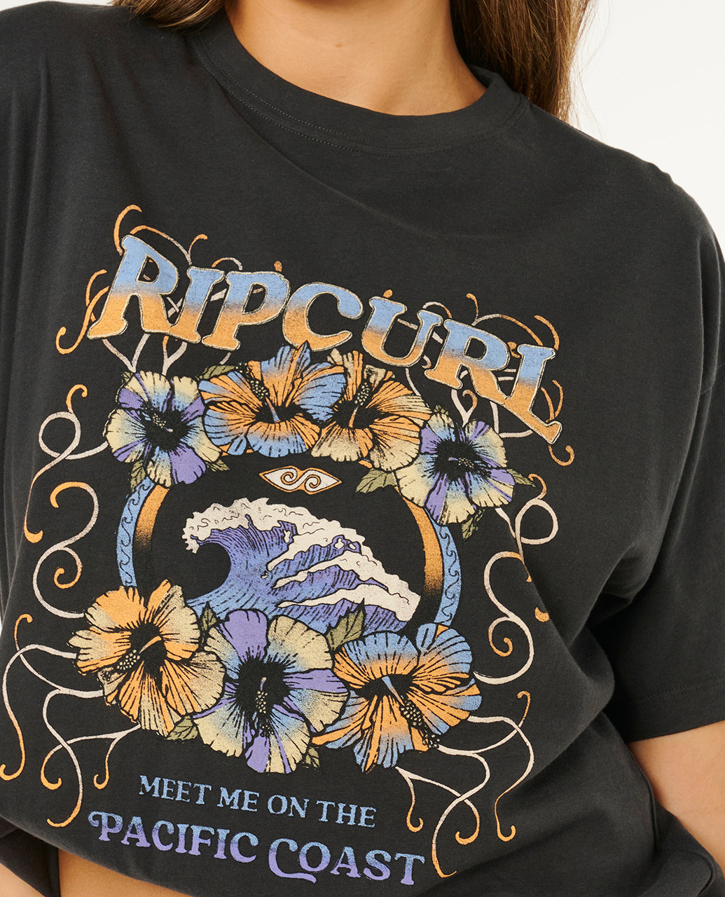 Rip Curl Women Pacific Coast Heritage Tee 0N4WTE