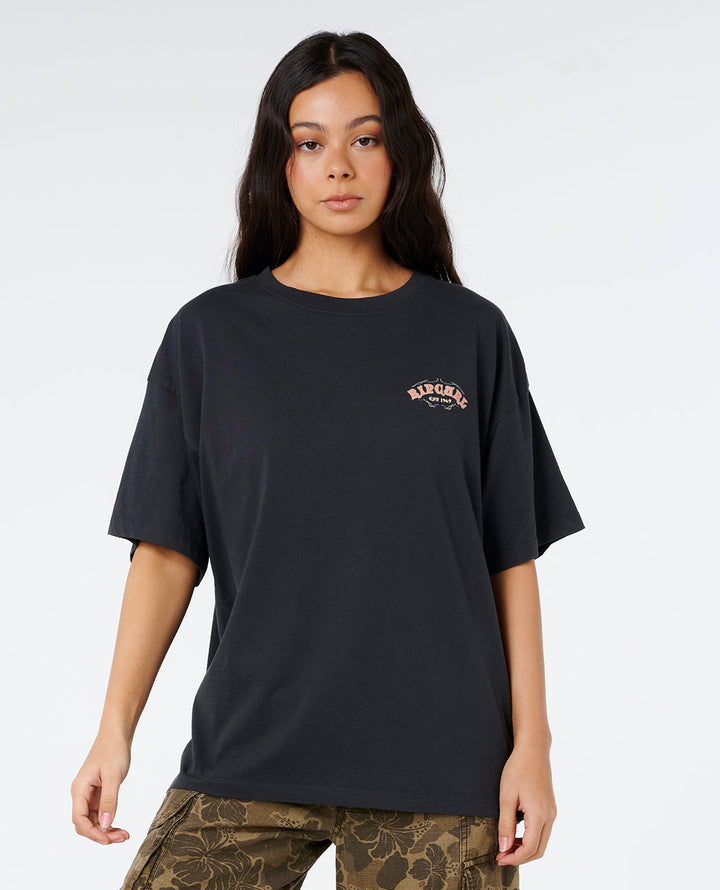 Rip Curl Women Half Moon Bay Heritage Tee 0NMWTE