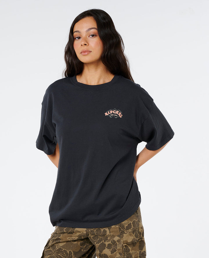 Rip Curl Women Half Moon Bay Heritage Tee 0NMWTE