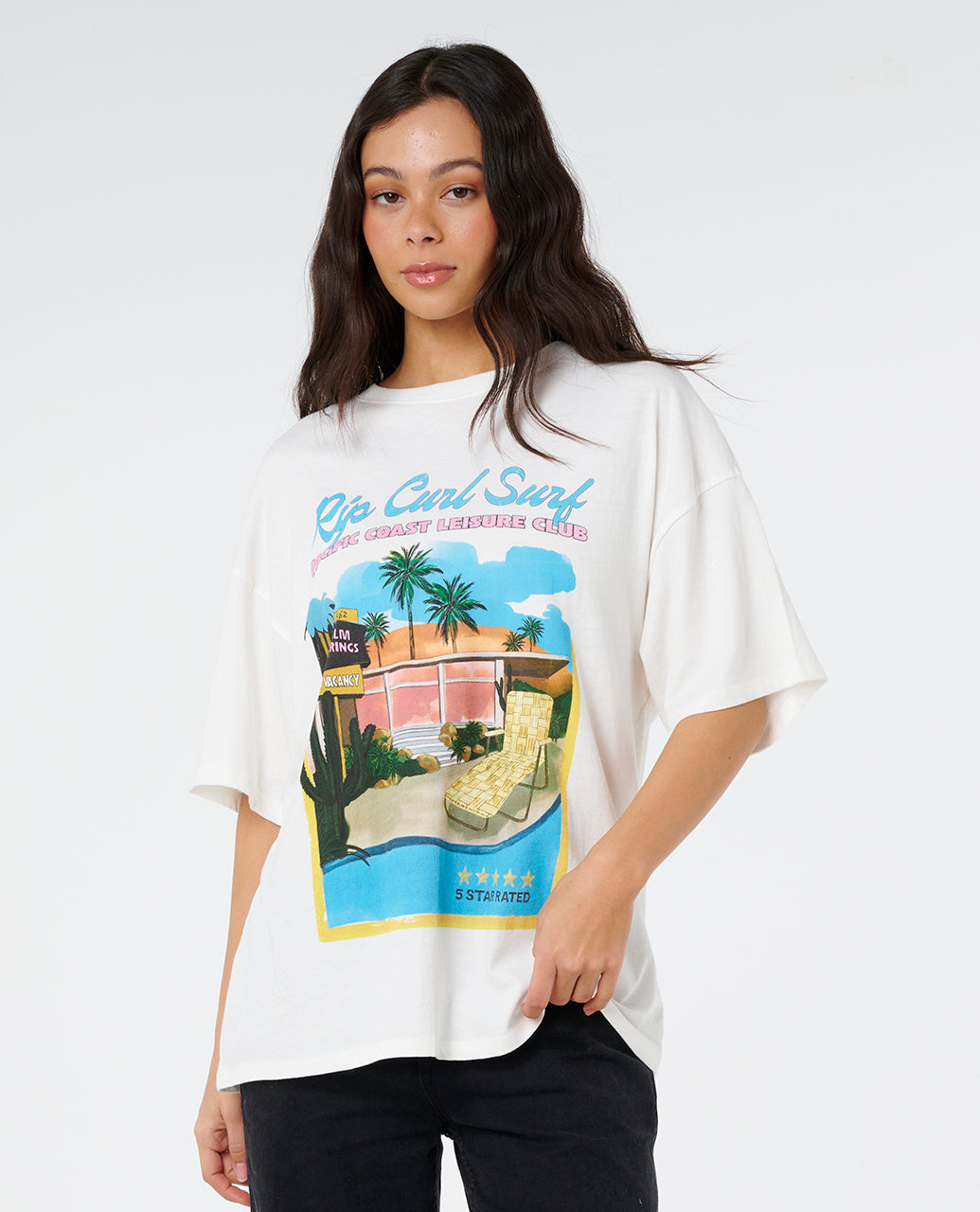 Rip Curl Women 5 Star Heritage Tee 0NNWTE