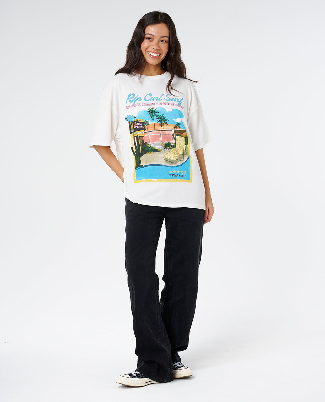 Rip Curl Women 5 Star Heritage Tee 0NNWTE