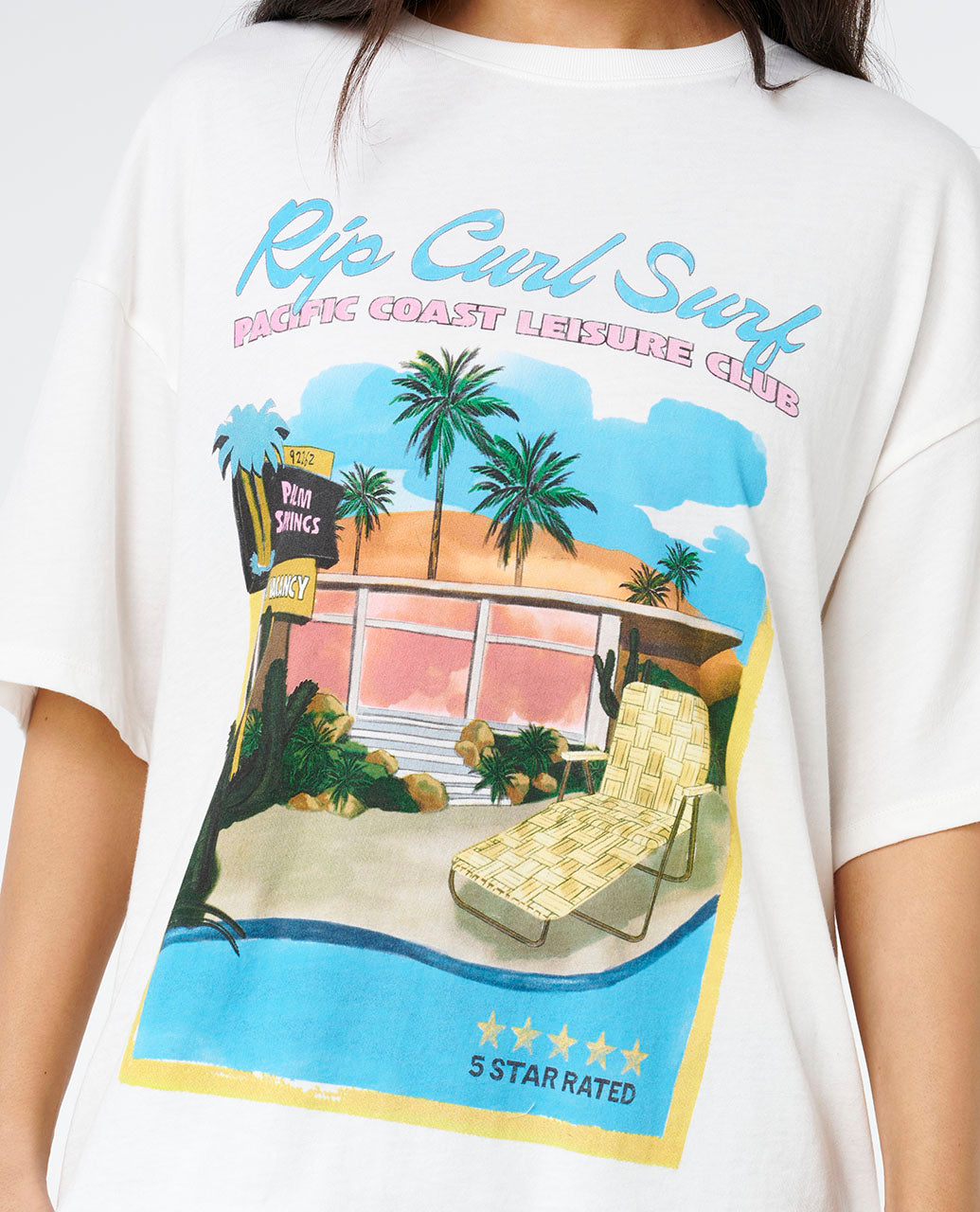 Rip Curl Women 5 Star Heritage Tee 0NNWTE