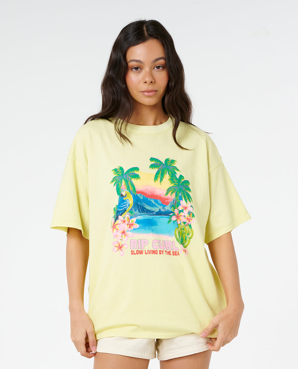Rip Curl Women Topanga Canyon Heritage Tee 0O3WTE