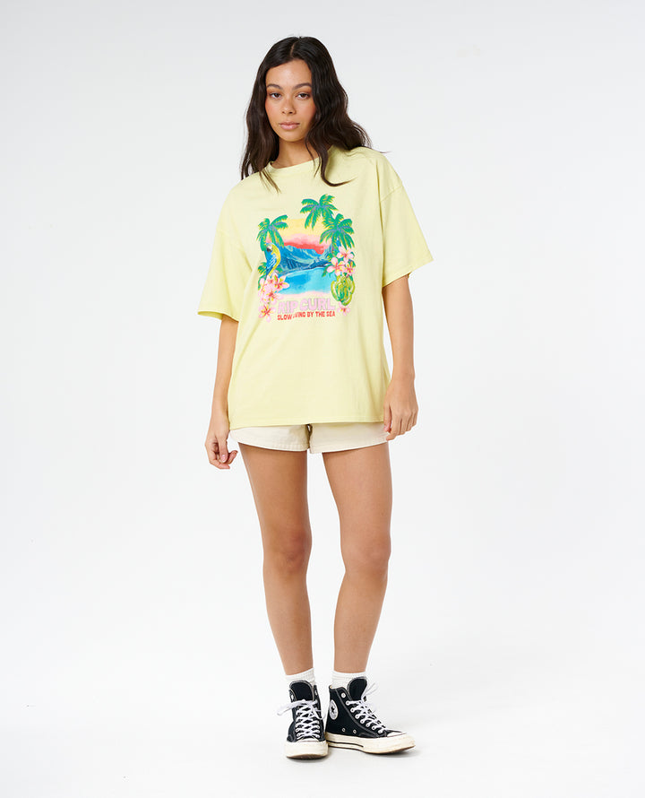 Rip Curl Women Topanga Canyon Heritage Tee 0O3WTE