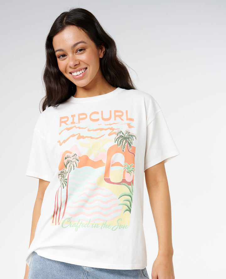 Rip Curl Women Half Moon Bay Relaxed Tee 0OCWTE
