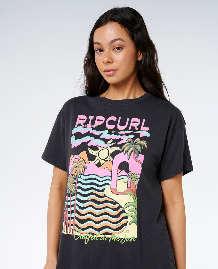 Rip Curl Women Half Moon Bay Relaxed Tee 0OCWTE