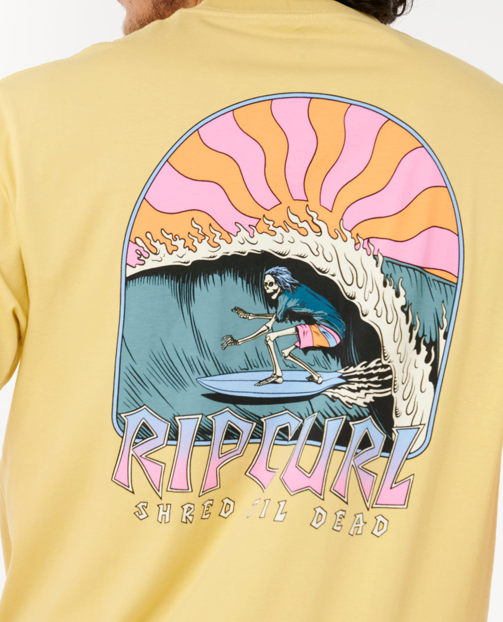 Rip Curl Men Shred Til Tee 0OEMTE