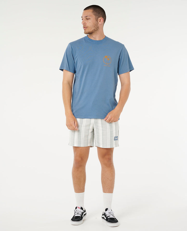 Rip Curl Men Mod Cali Two Palms Tee 0SPMTE