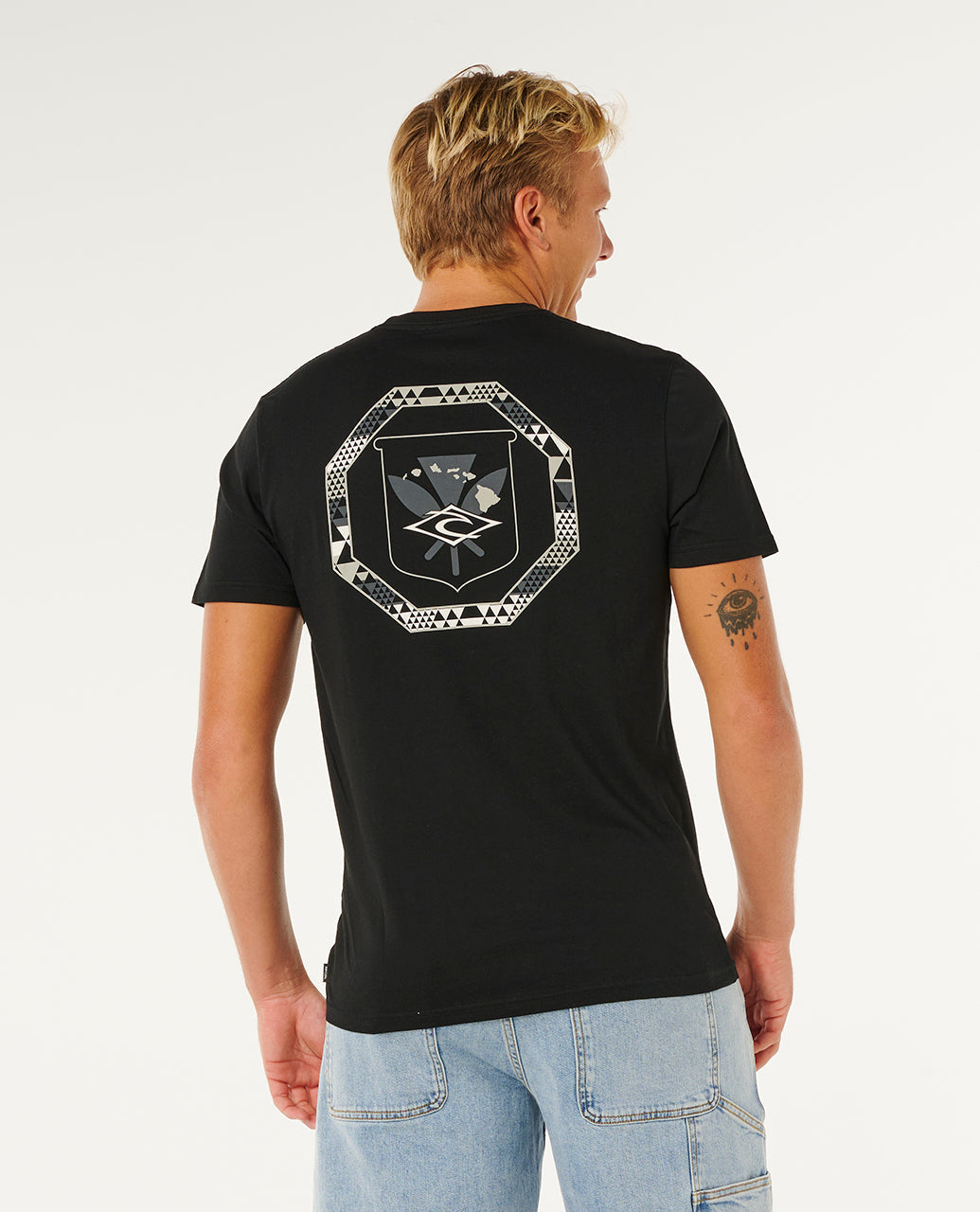 Rip Curl Men Hawaii Tapa Hex Tee 0X3MTE