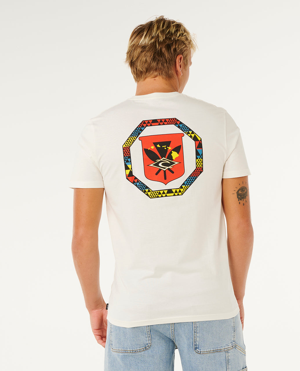 Rip Curl Men Hawaii Tapa Hex Tee 0X3MTE