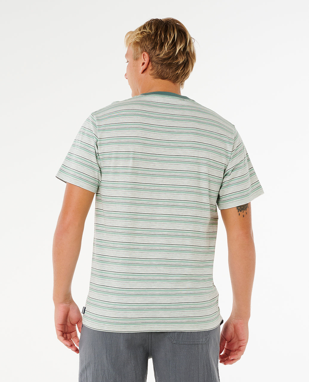 Rip Curl Men Pacific Rinse Stripe Tee 0XAMTE