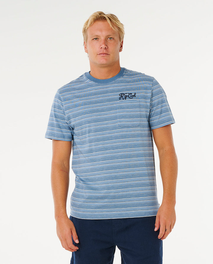 Rip Curl Men Pacific Rinse Stripe Tee 0XAMTE