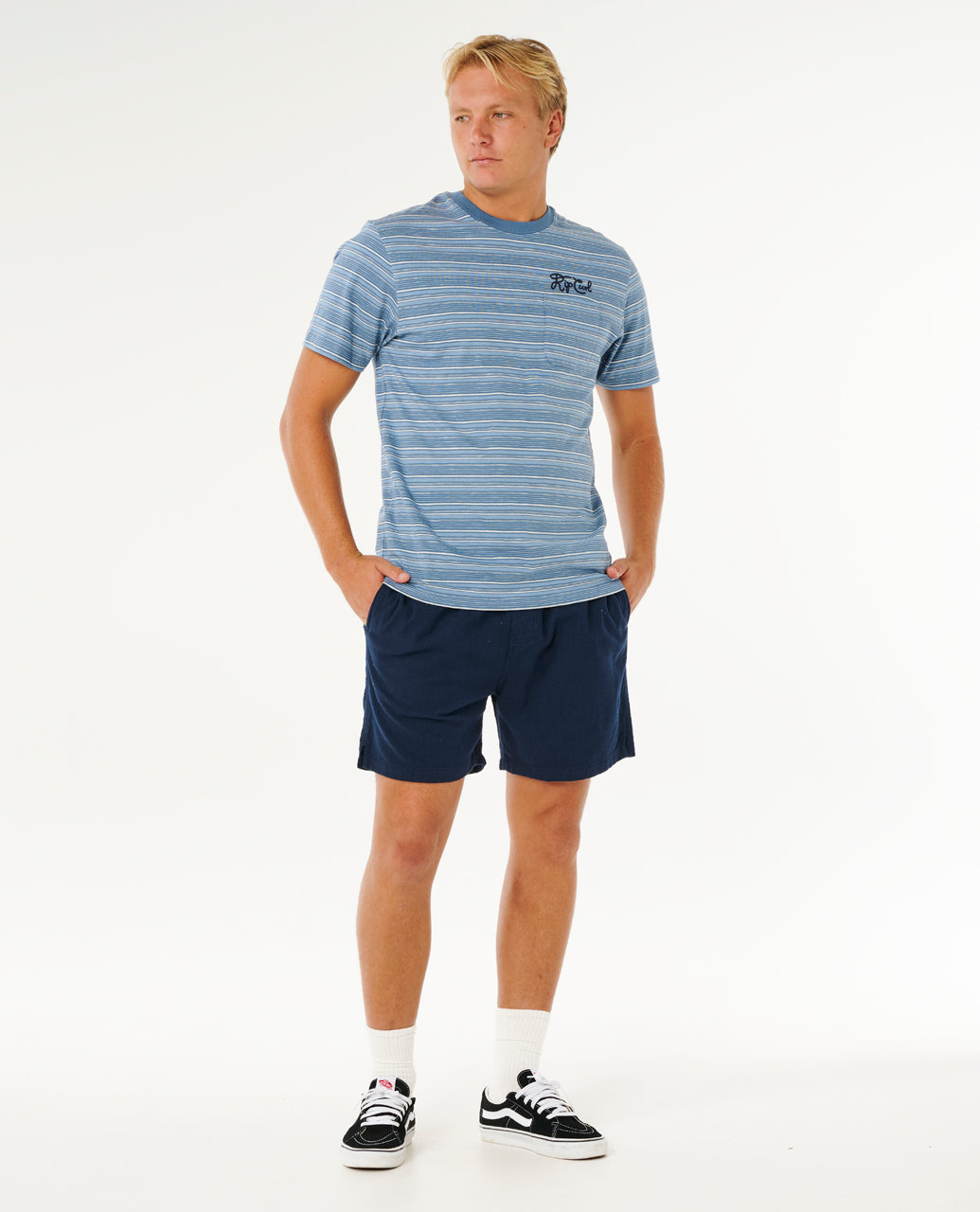 Rip Curl Men Pacific Rinse Stripe Tee 0XAMTE