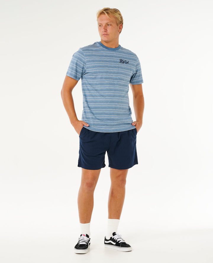 Rip Curl Men Pacific Rinse Stripe Tee 0XAMTE