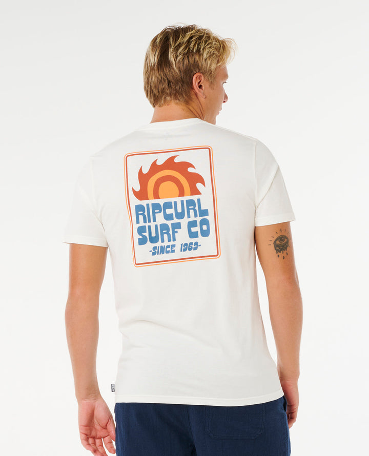 Rip Curl Men Pacific Rinse Sunrise Tee 0XJMTE