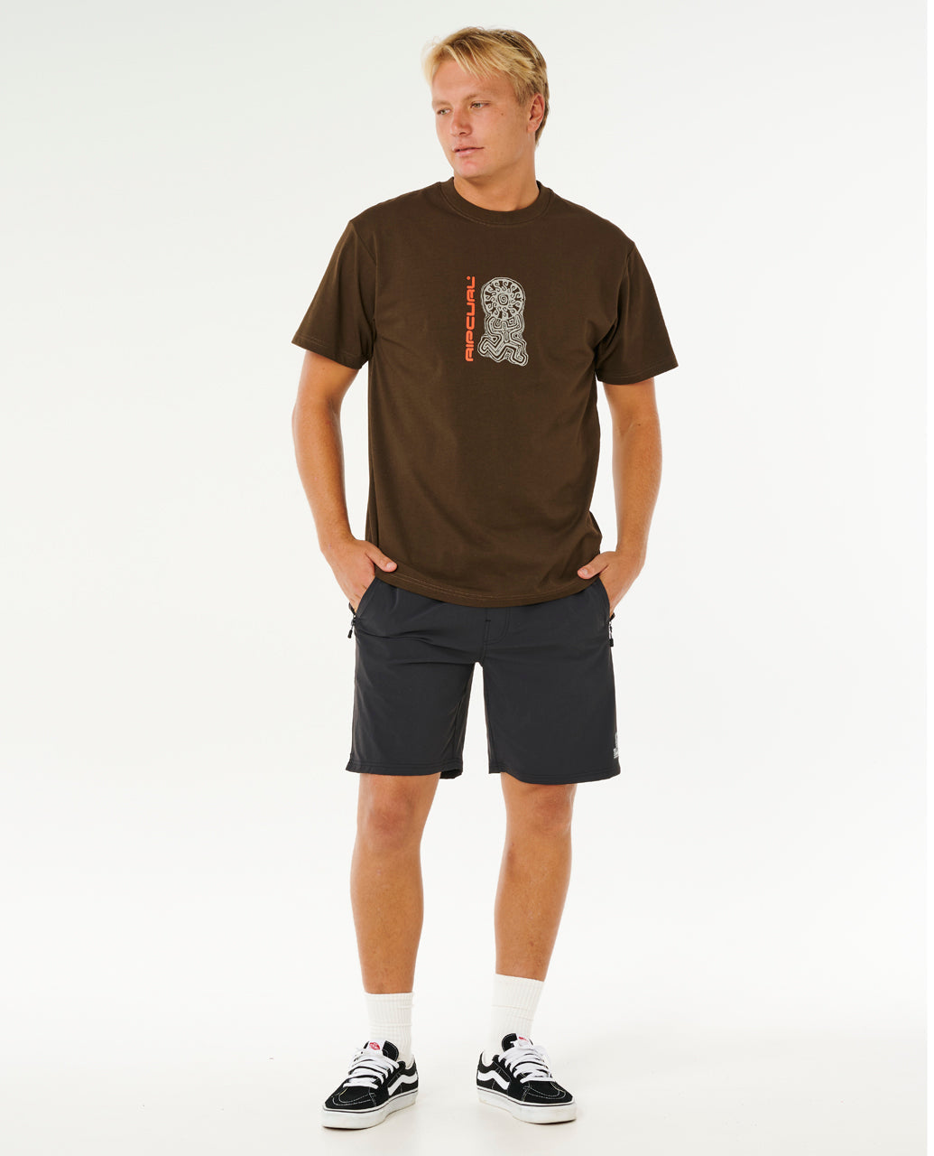 Rip Curl Men Search Sundial Tee 0XRMTE
