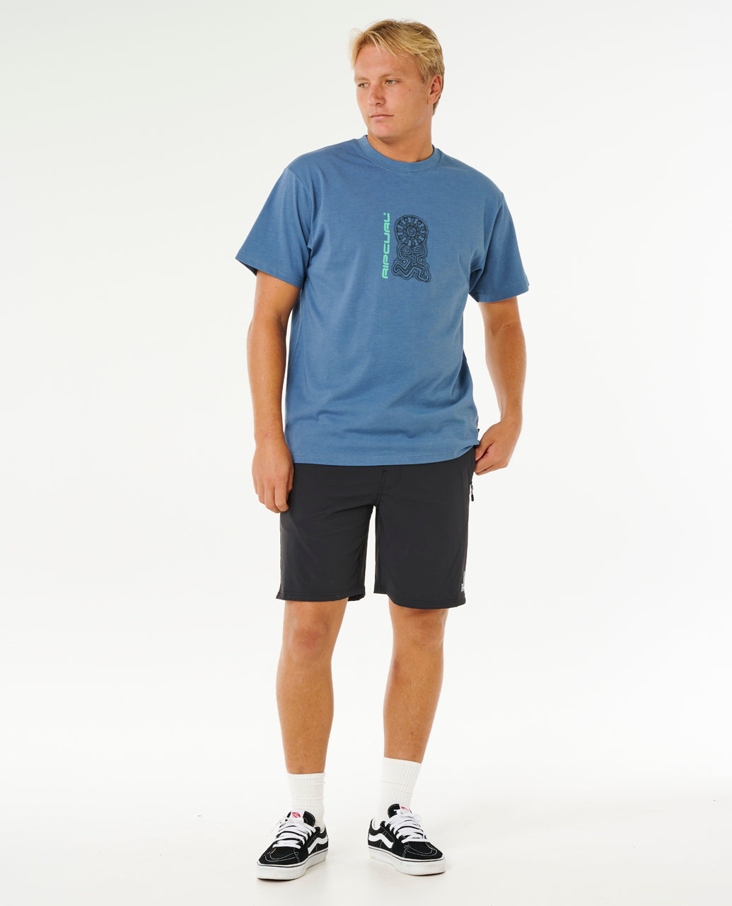 Rip Curl Men Search Sundial Tee 0XRMTE