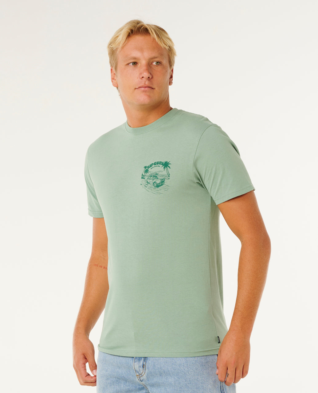 Rip Curl Men Keep On Trucking Ss Tee 0XWMTE