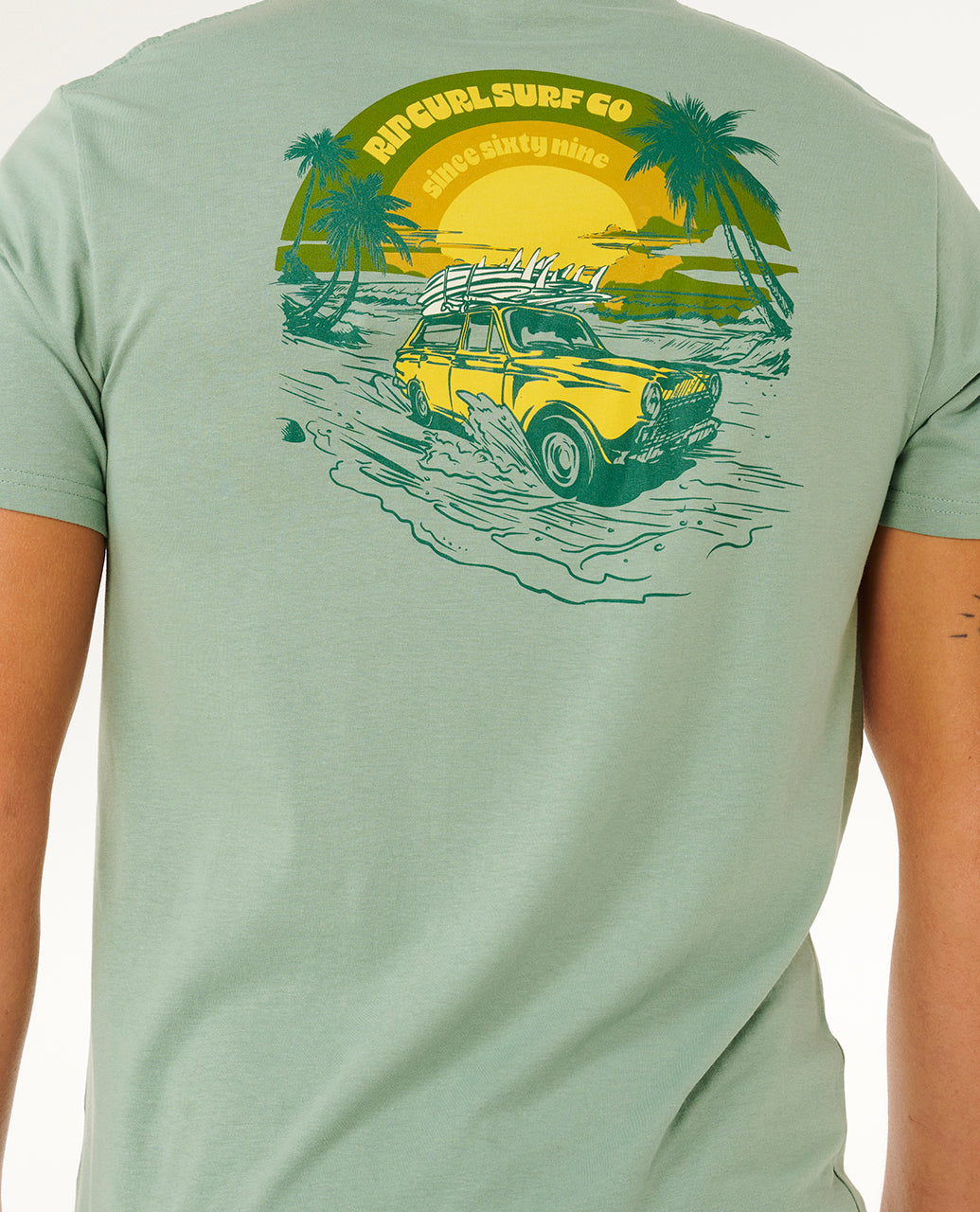 Rip Curl Men Keep On Trucking Ss Tee 0XWMTE