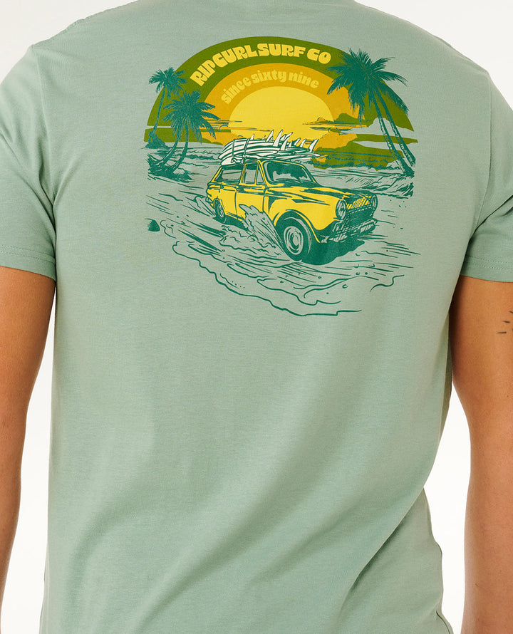 Rip Curl Men Keep On Trucking Ss Tee 0XWMTE