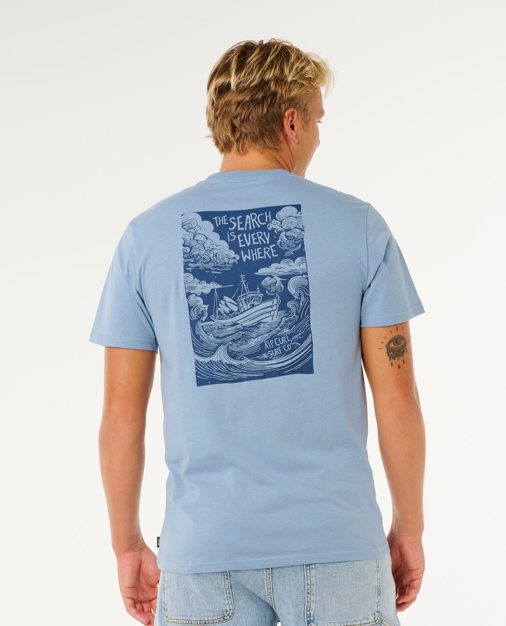 Rip Curl Men Keep On Trucking Ss Tee 0XWMTE