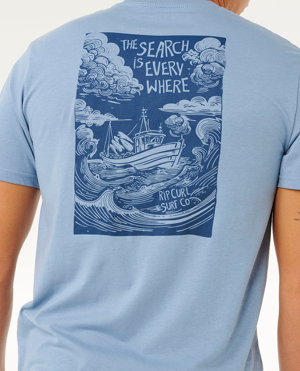 Rip Curl Men Keep On Trucking Ss Tee 0XWMTE