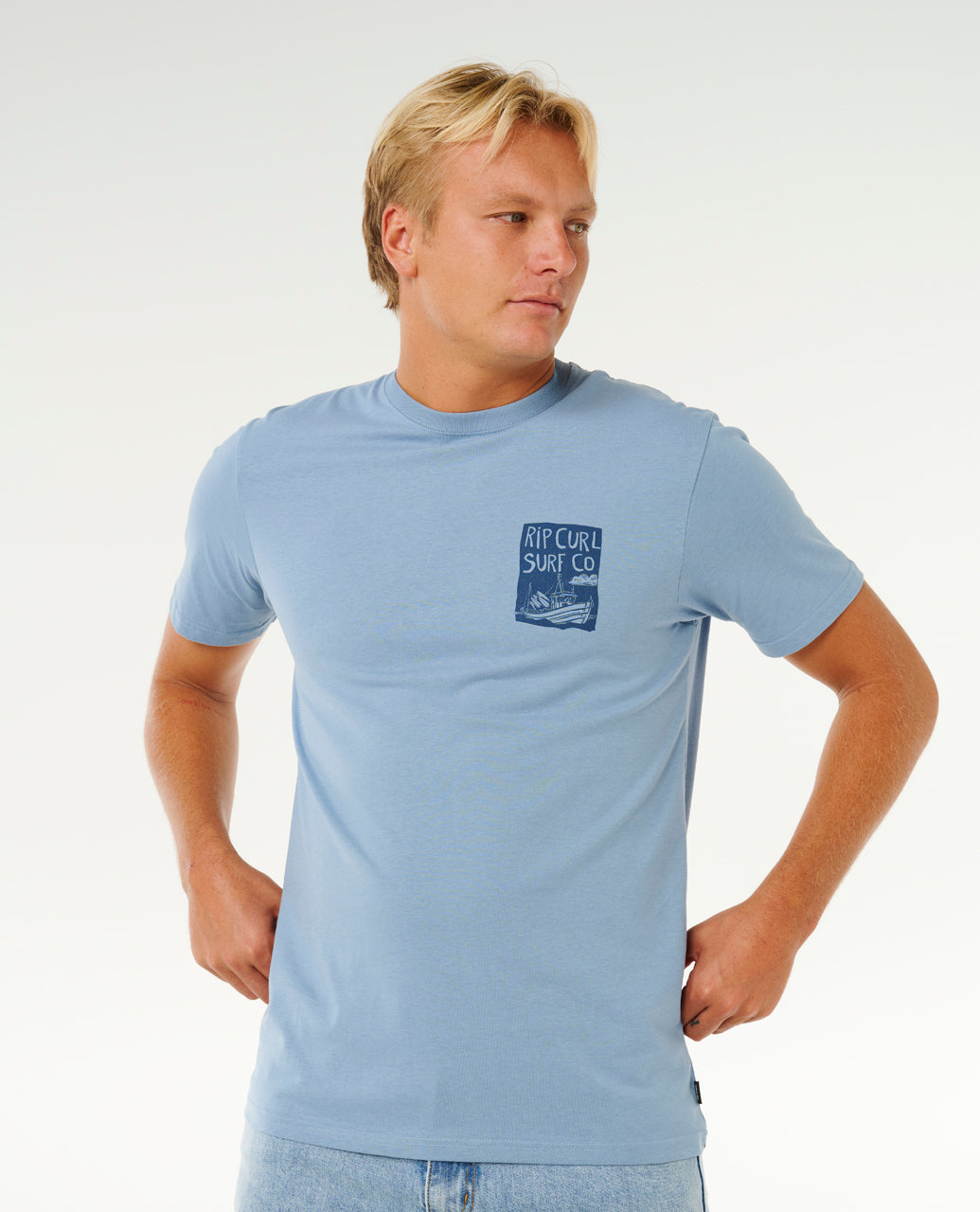 Rip Curl Men Keep On Trucking Ss Tee 0XWMTE