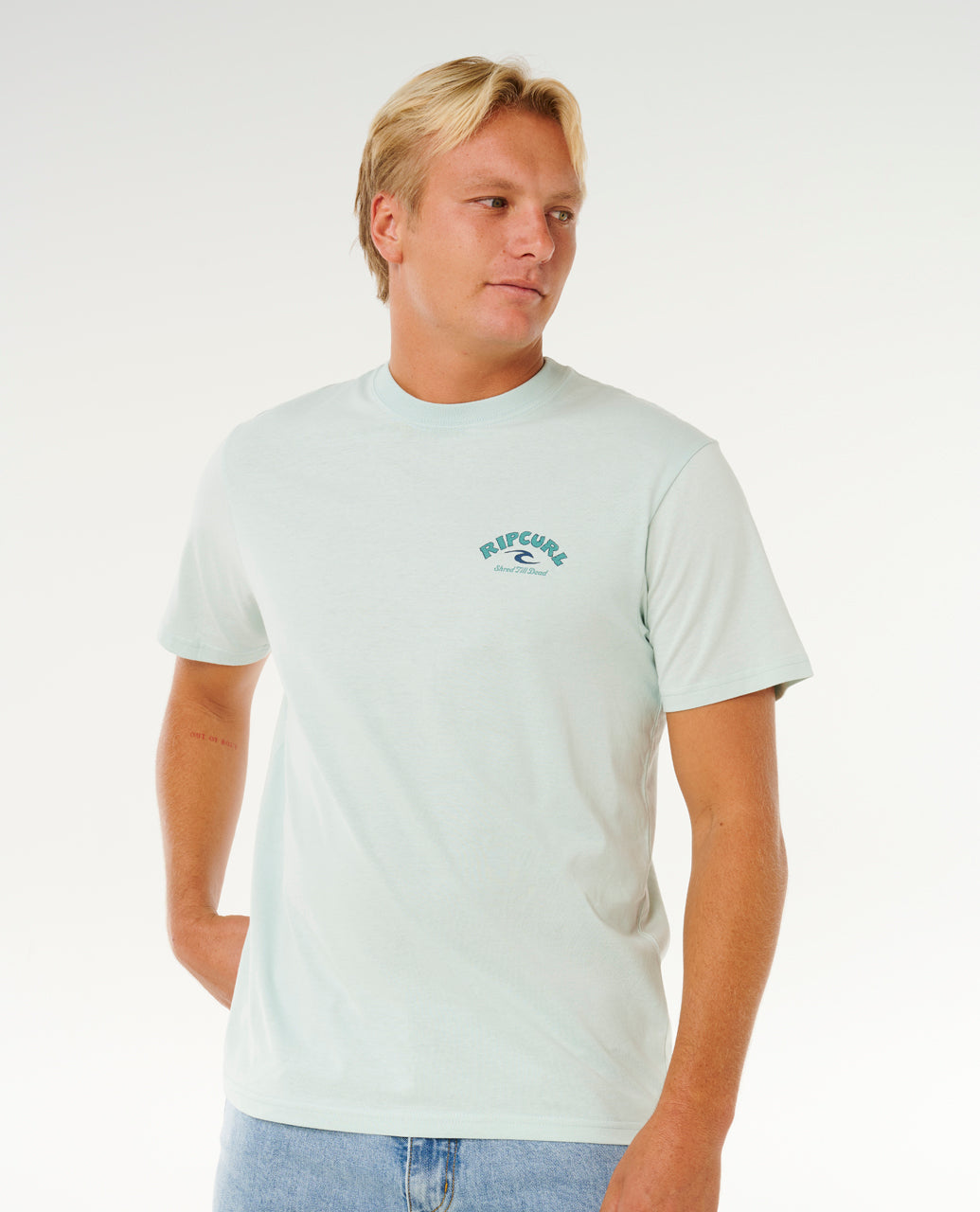 Rip Curl Men Shred Til Tee 0XXMTE
