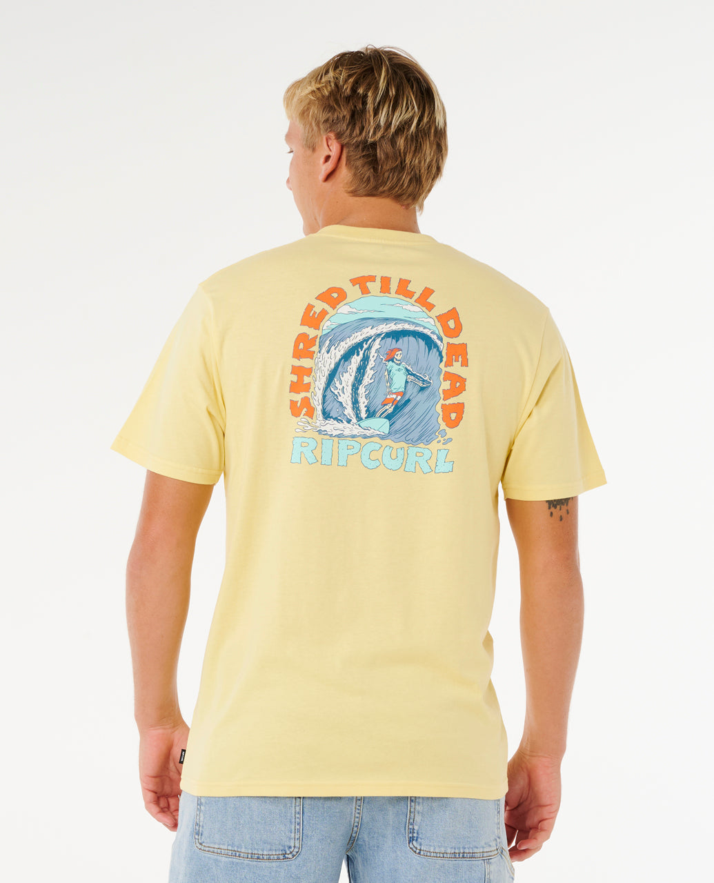 Rip Curl Men Shred Til Tee 0XXMTE