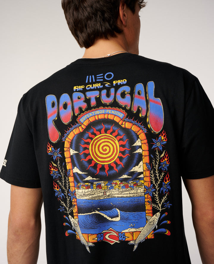 Rip Curl Men Meo Peniche Pro 26 Event Tee 0YFMTE