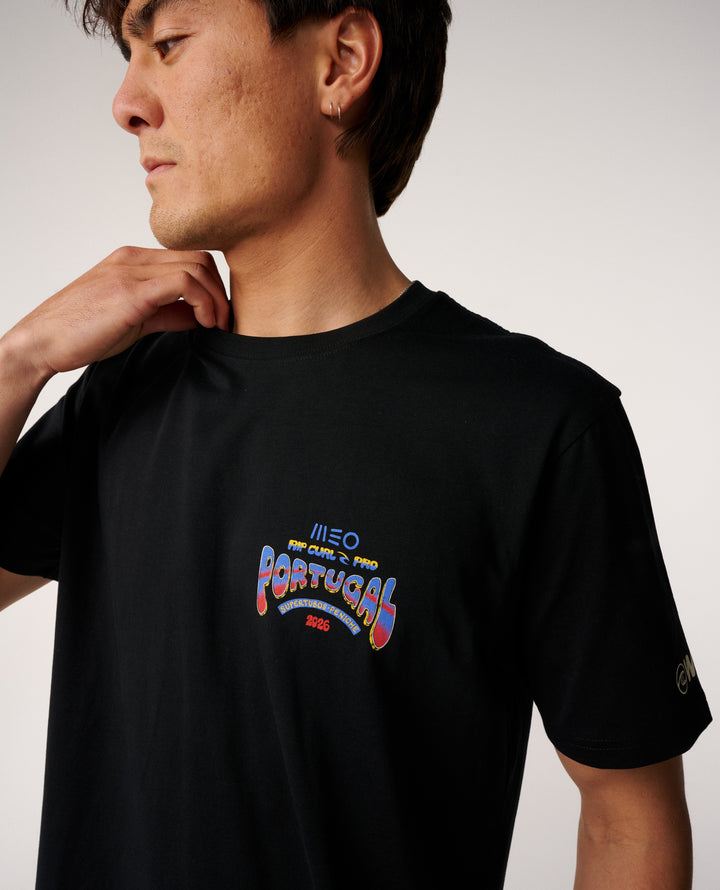 Rip Curl Men Meo Peniche Pro 26 Event Tee 0YFMTE