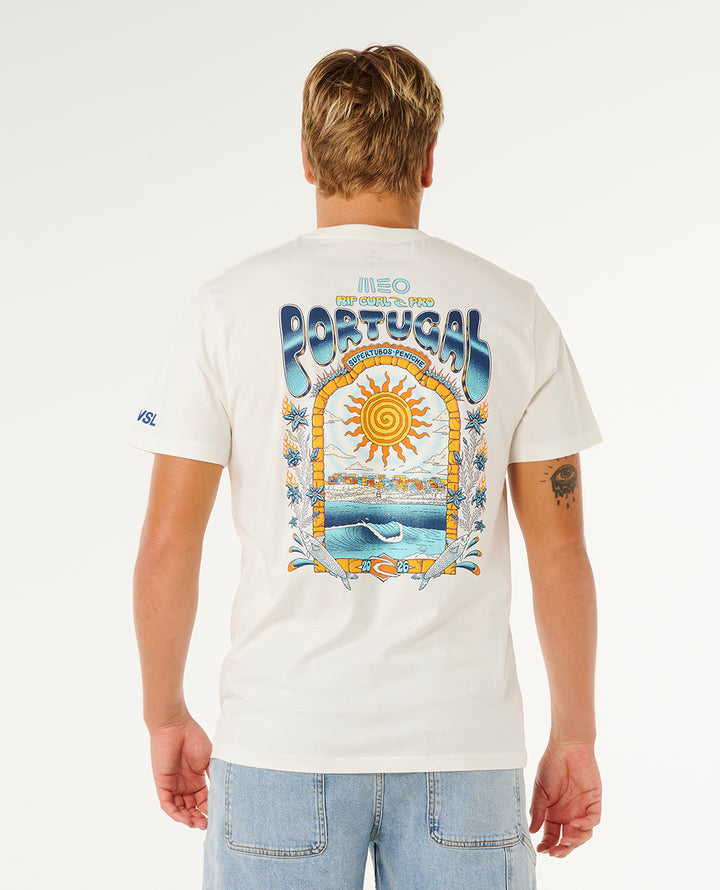 Rip Curl Men Meo Peniche Pro 26 Event Tee 0YFMTE