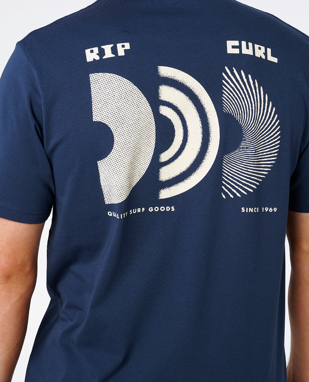 Rip Curl Men Aots Rising Tee 0ZGMTE