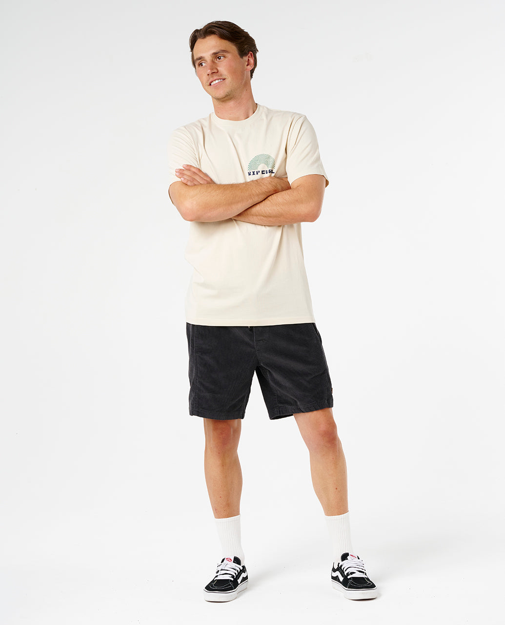 Rip Curl Men Aots Rising Tee 0ZGMTE