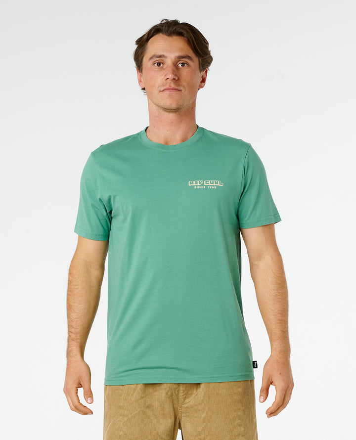 Rip Curl Men Aots Sailboat Tee 0ZIMTE
