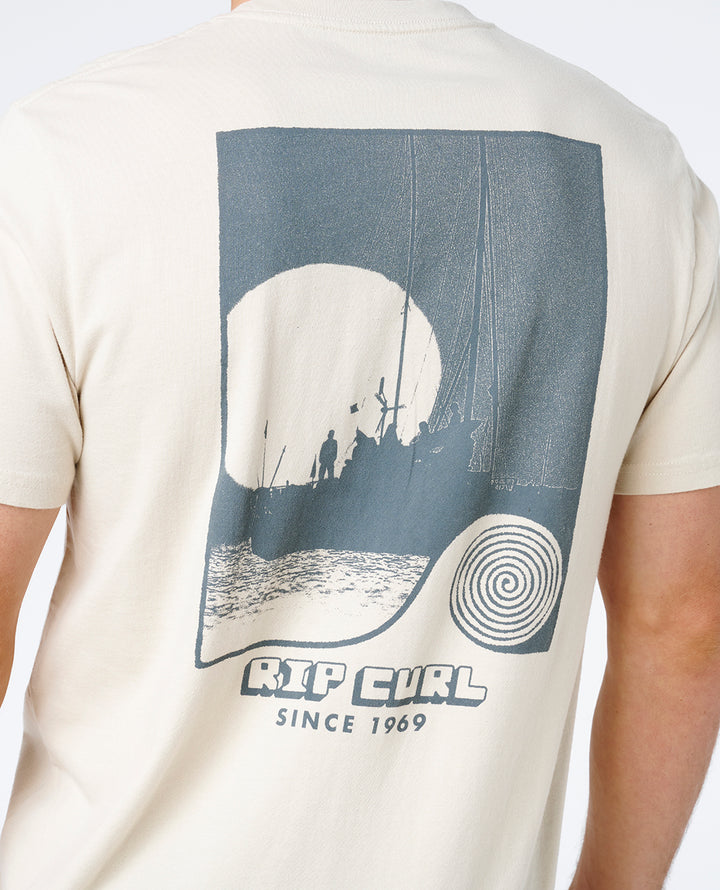 Rip Curl Men Aots Sailboat Tee 0ZIMTE