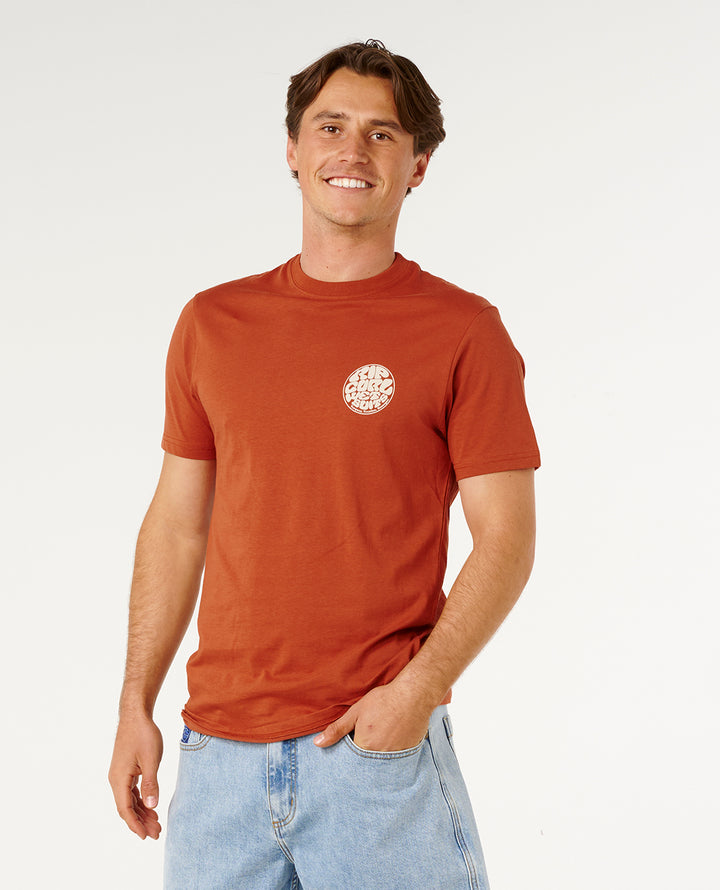 Rip Curl Men Wettie Icon Tee 10VMTE