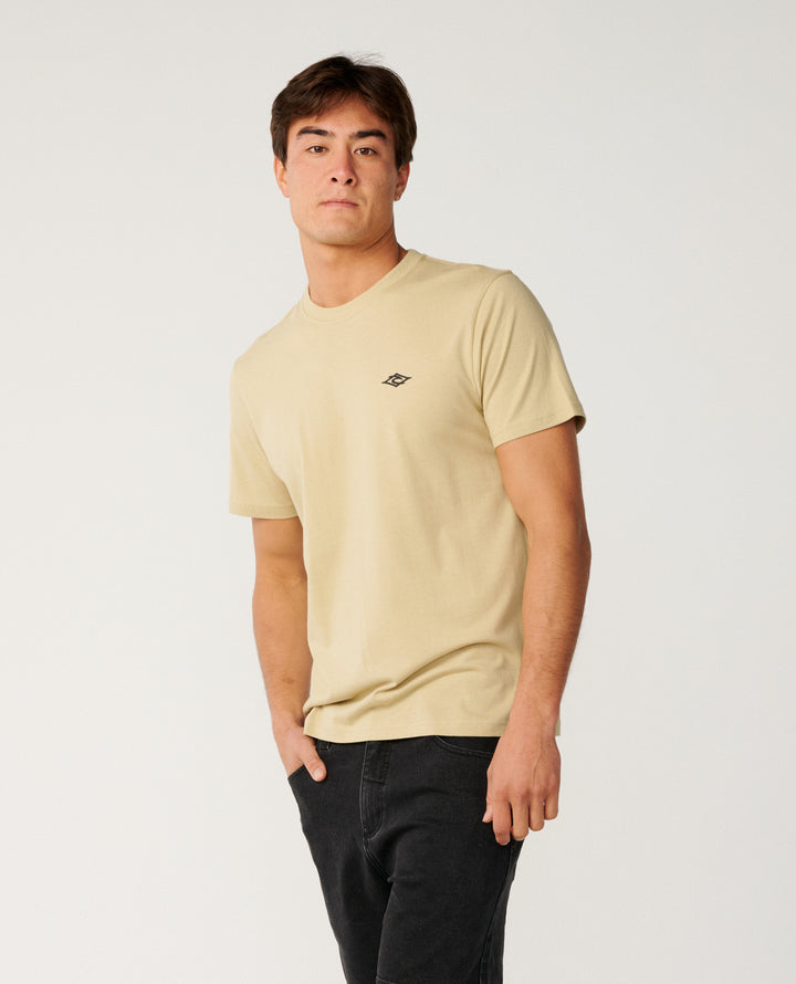 Rip Curl Men Streamline Embroid Tee 10XMTE