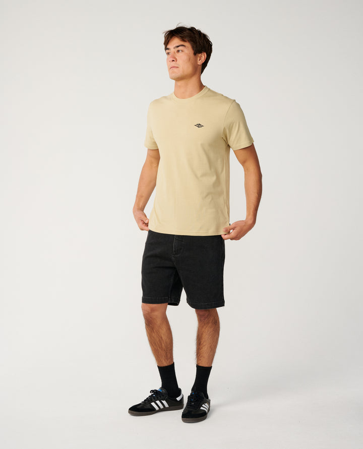 Rip Curl Men Streamline Embroid Tee 10XMTE
