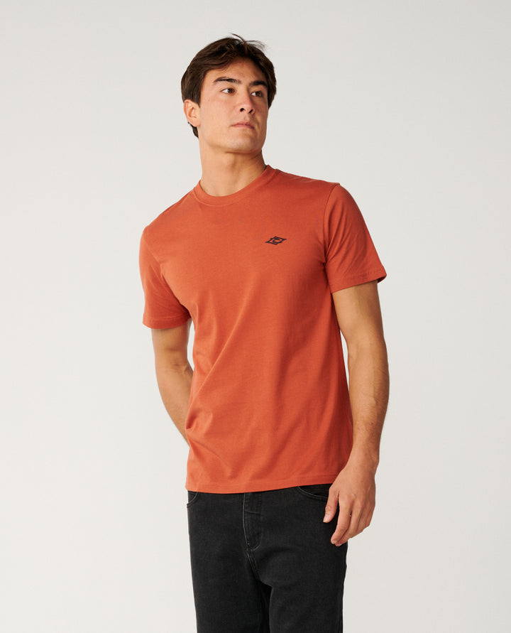 Rip Curl Men Streamline Embroid Tee 10XMTE