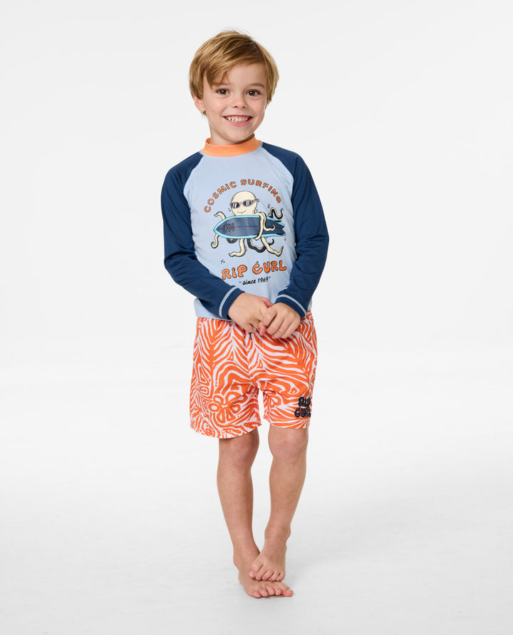 Rip Curl Boy Cosmic Surfing Upf L/S-Boy 123TRV