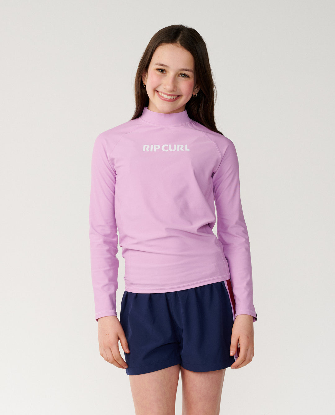 Rip Curl Girl Classic Surf Ls Rash Vest-Girl 128GRV