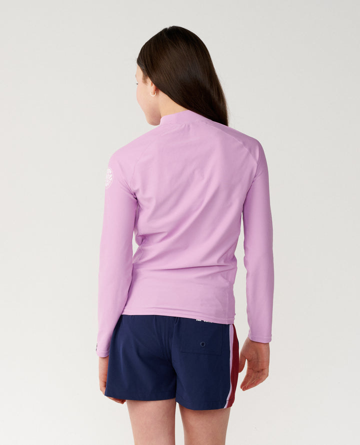 Rip Curl Girl Classic Surf Ls Rash Vest-Girl 128GRV