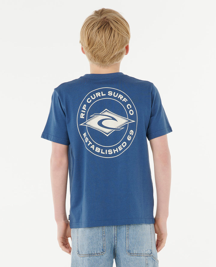Rip Curl Boy Stapler Tee - Boy 129BTE