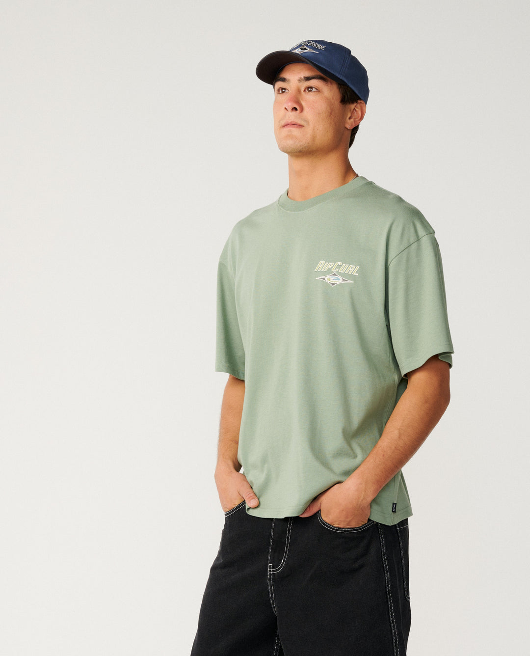 Rip Curl Men Heritage Icon Tee 12FMTE