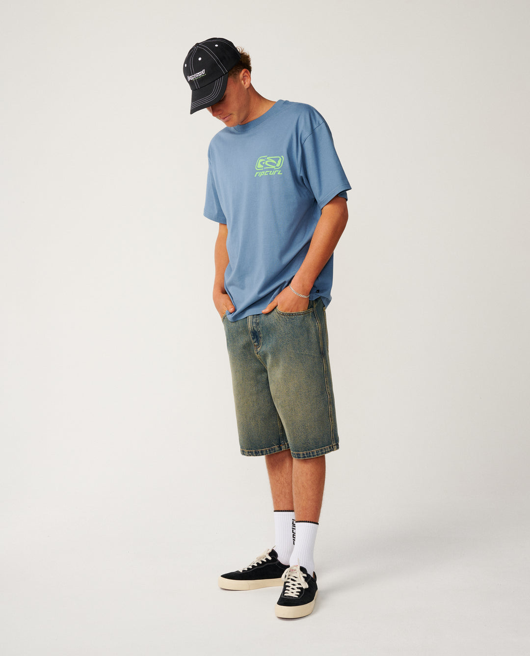 Rip Curl Men Archive Ripped Tee 12PMTE