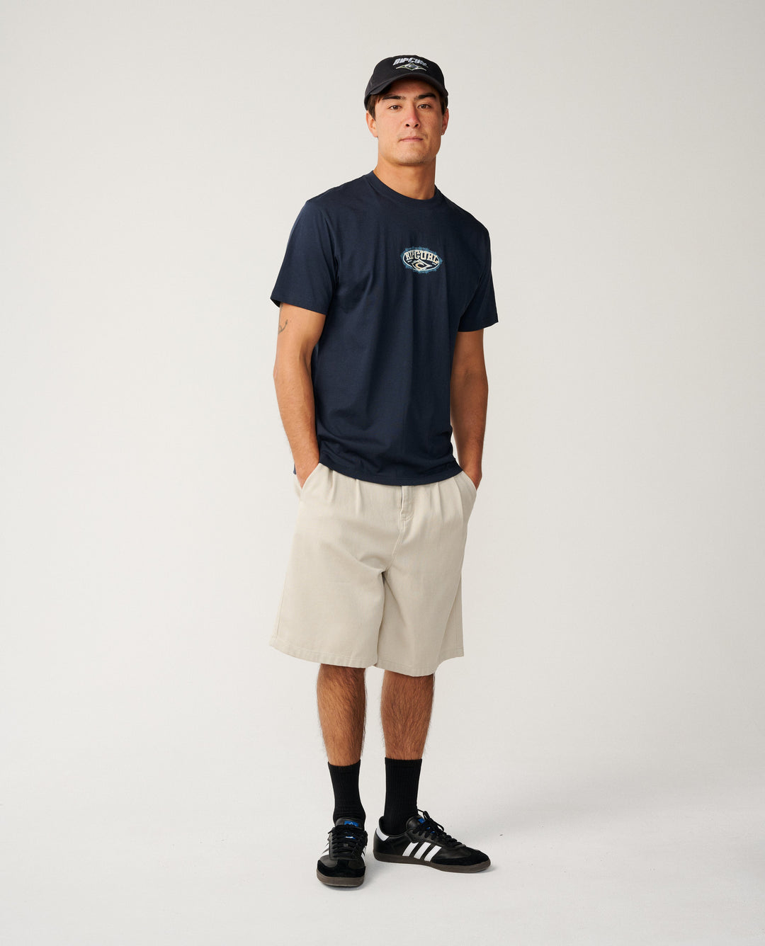 Rip Curl Men Disorder Oval Tee 12TMTE